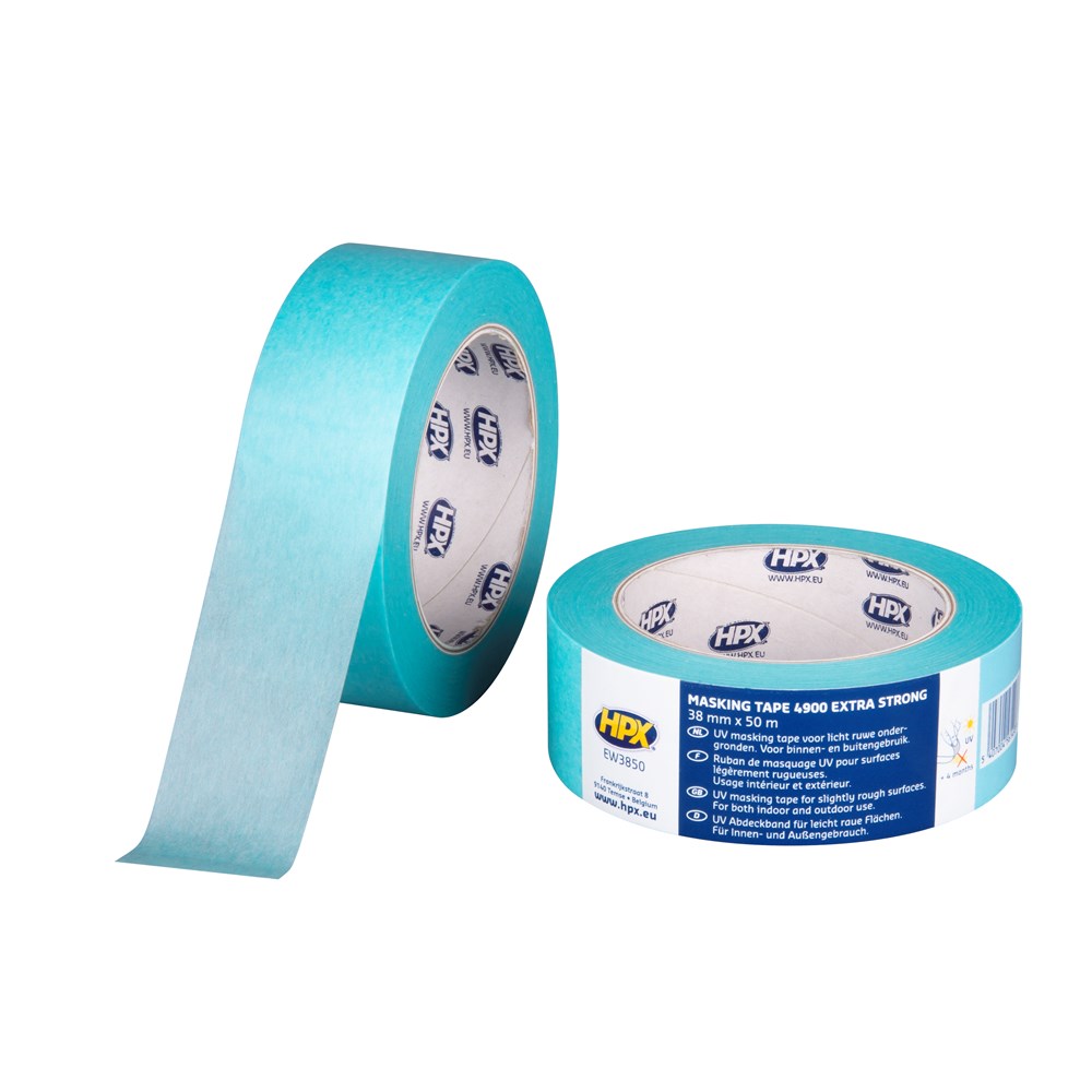 HPX Masking 4900 Extra strong - lichtblauw 36mm x 50m
