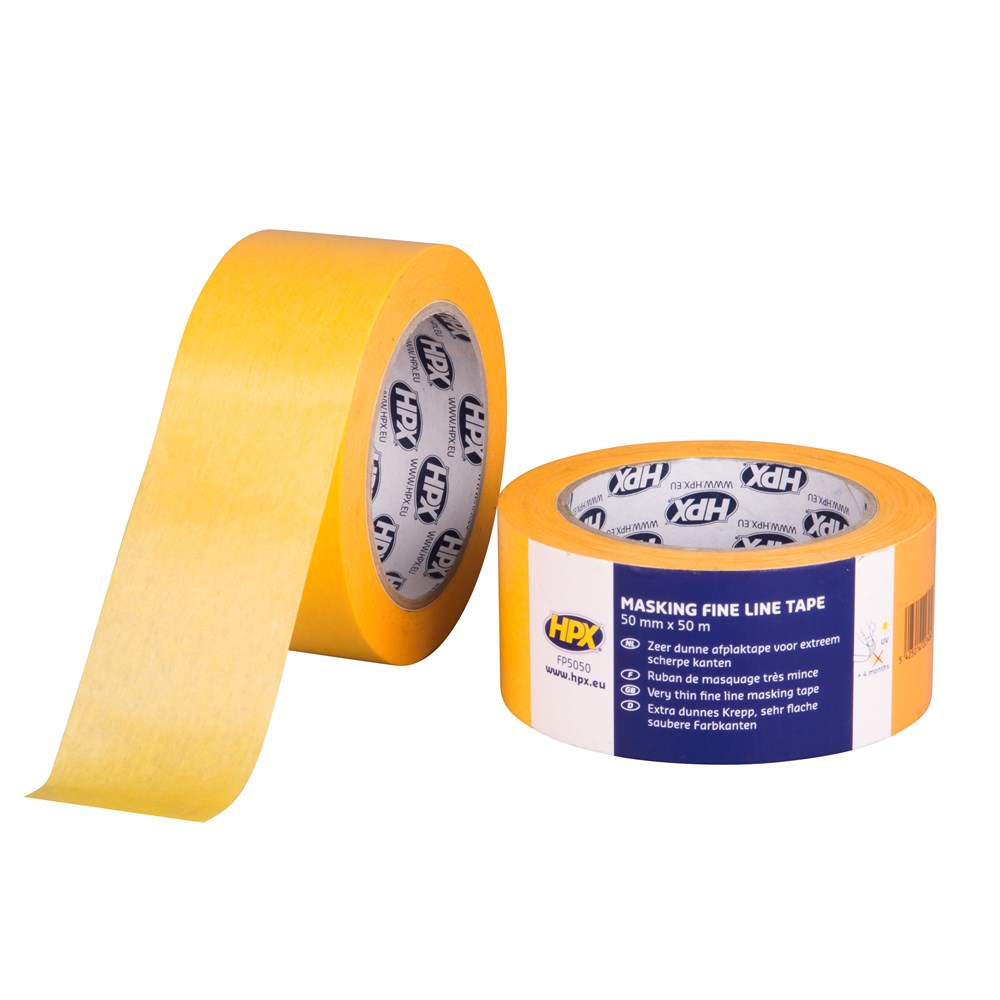 HPX Masking 4400 Fine Line - oranje 48mm x 50m