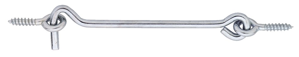 Windhaak met 2 schroefogen / 6.00x250 mm / RVS 304