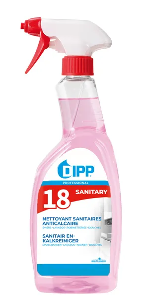 DIPP N°18 - Sanitair- en Kalkreiniger 750ml