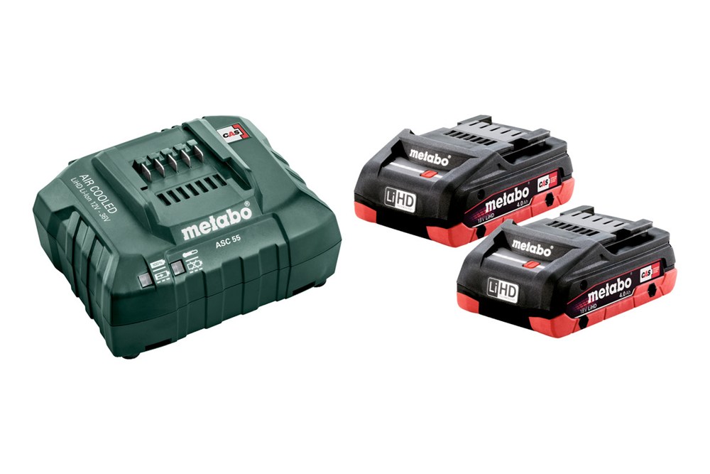 Metabo Basis-set 2 x LiHD 4.0 Ah (685163000)