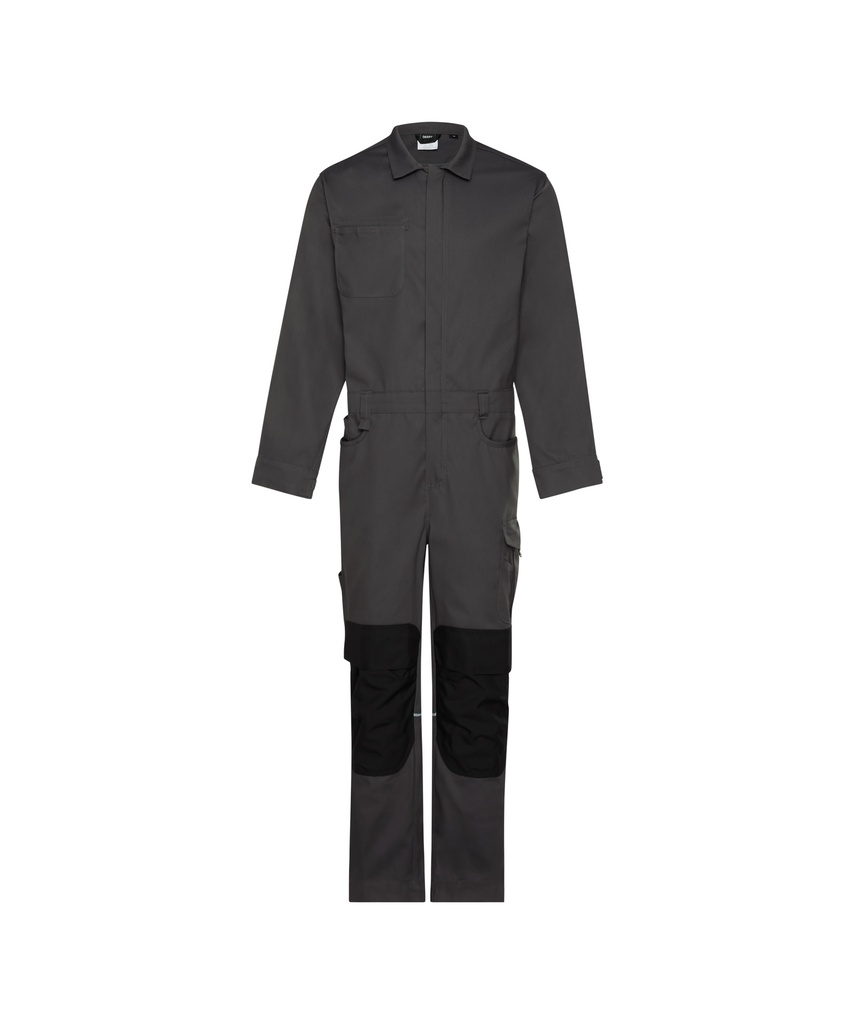 DASSY® Moneo Overall met kniezakken kakigroen/zwart