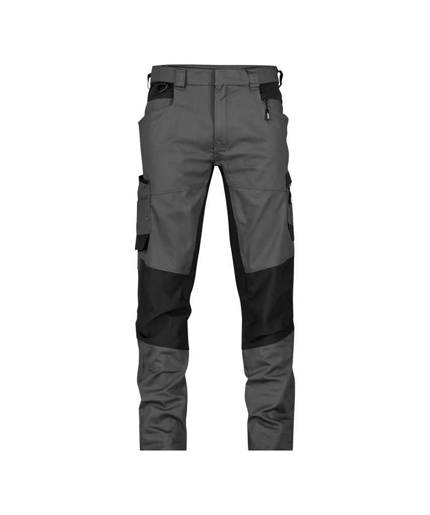 DASSY® Helix Next Werkbroek met stretch antracietgrijs/zwart