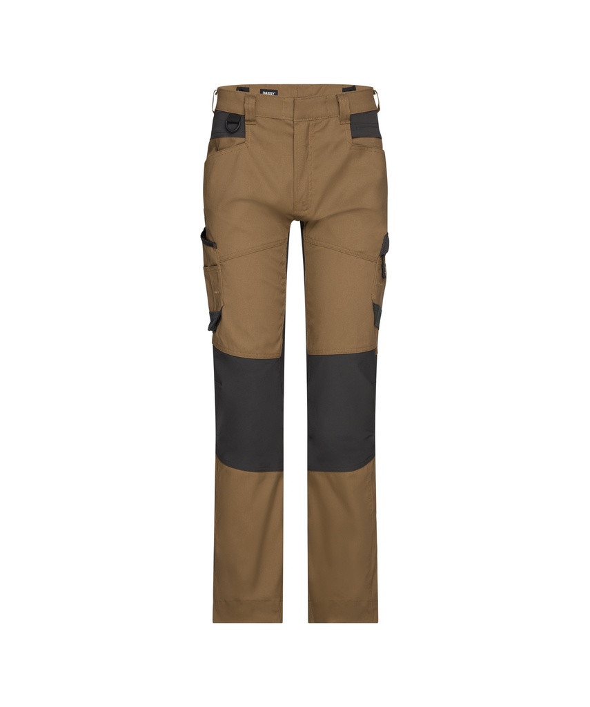 DASSY® Helix Next Werkbroek met stretch leembruin/antracietgrijs
