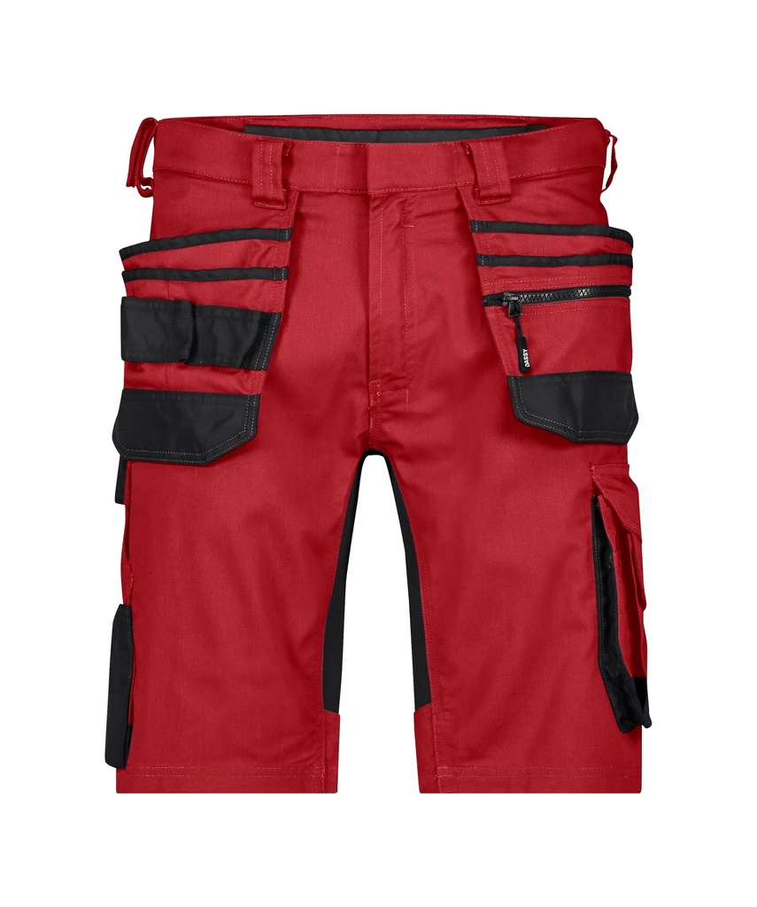 DASSY® Trix Next Holsterzakkenshort met stretch  rood/zwart