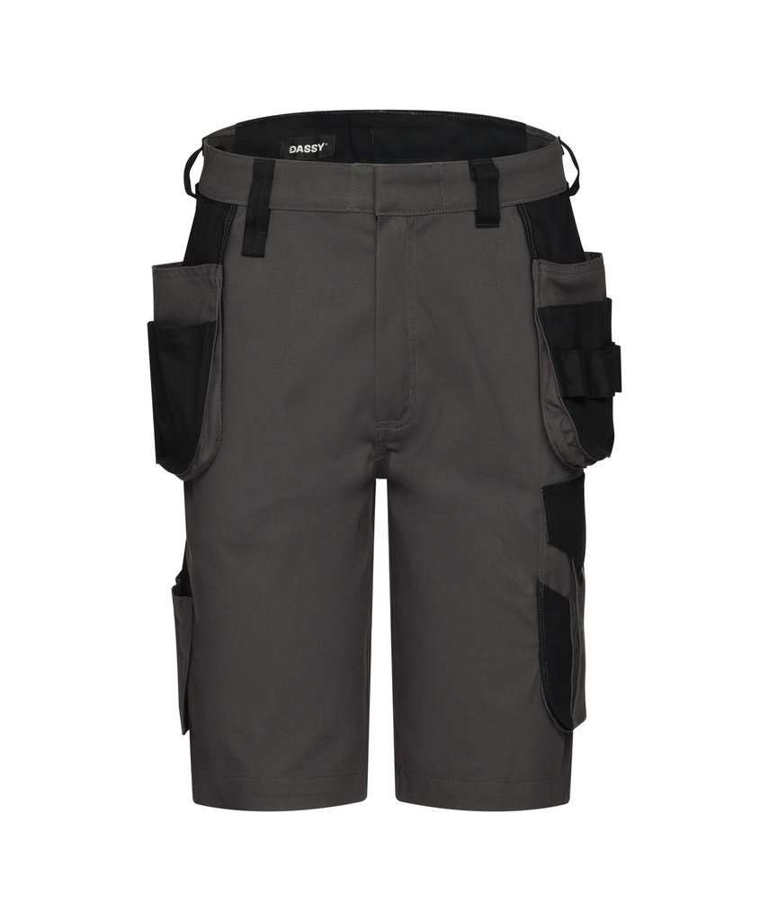 DASSY® Kuma Flex Holsterzakkenshort met stretch zwart