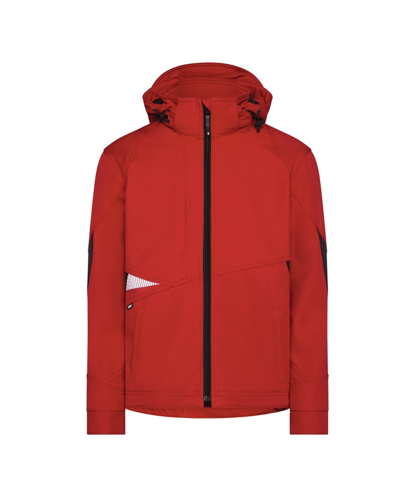 DASSY® Gravity Next Softshelljas rood/zwart