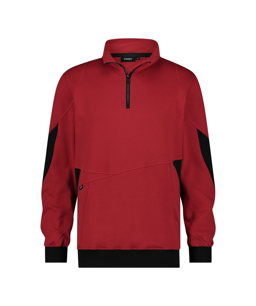 DASSY® Hyrax  Next Sweater rood/zwart