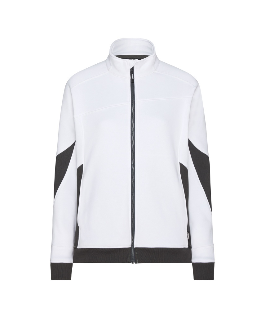 DASSY® Velox Next Women Sweater voor dames wit/antracietgrijs