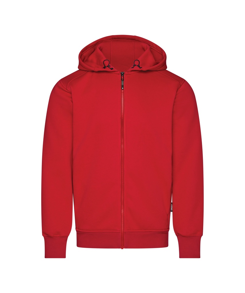 DASSY® GRID Hoodie rood