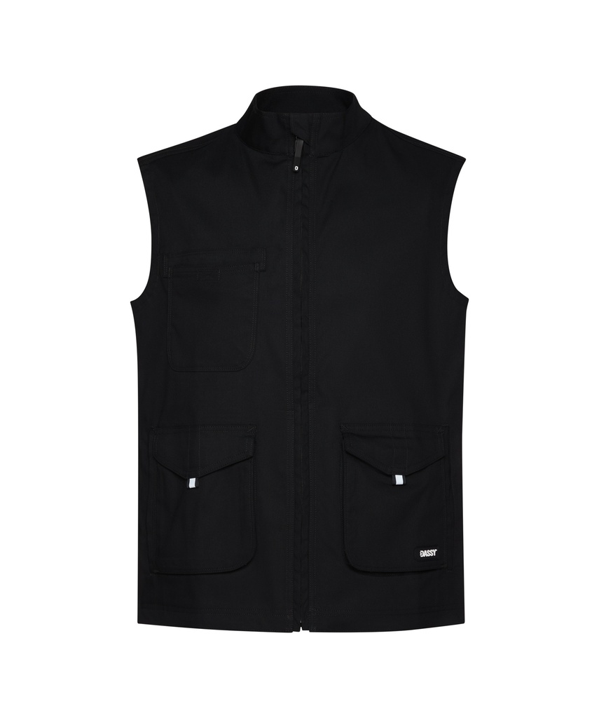 DASSY® Ellis Mouwloze werkvest zwart