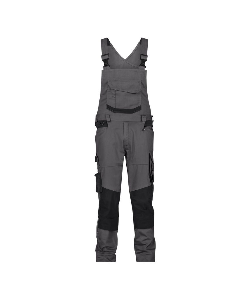 DASSY® Tronix Next Bretelbroek met stretch en kniezakken zwart