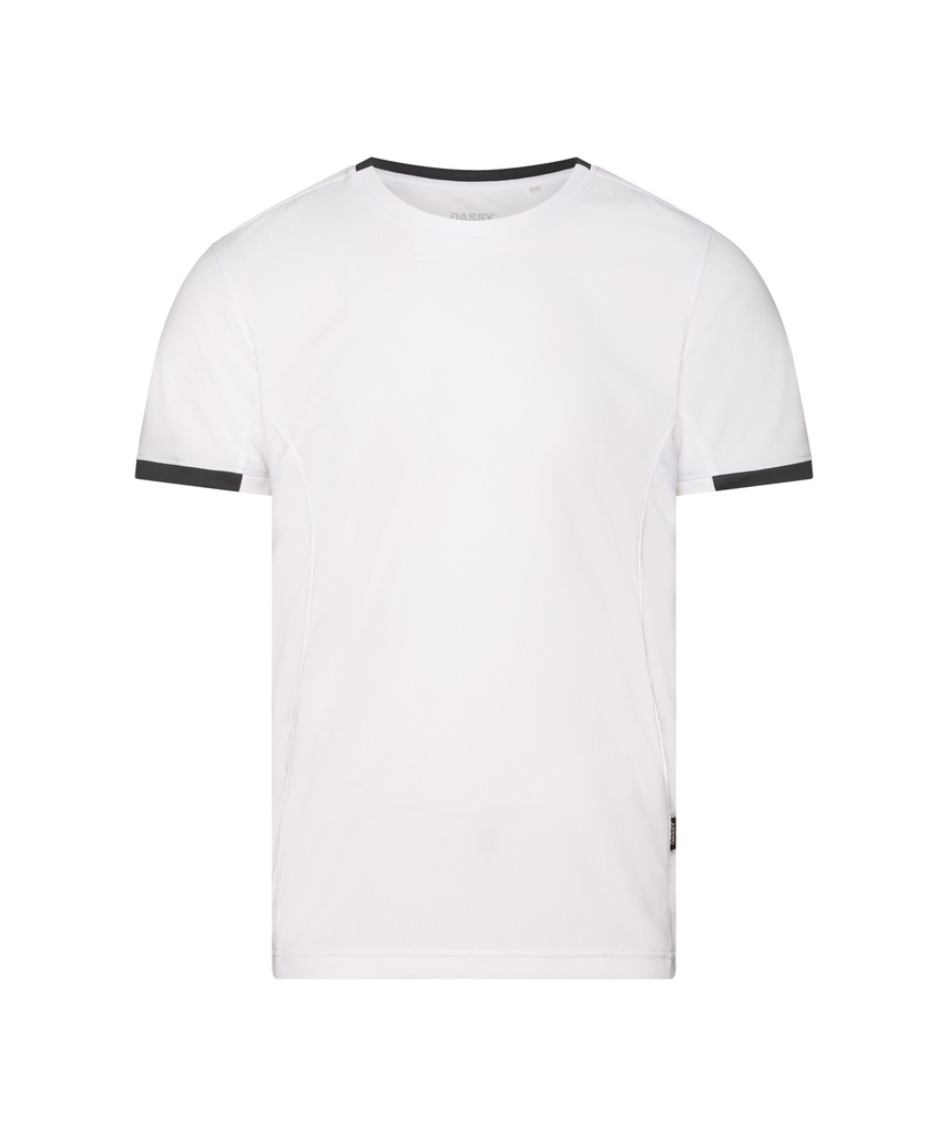 DASSY® Nexus Next T-shirt wit/antracietgrijs