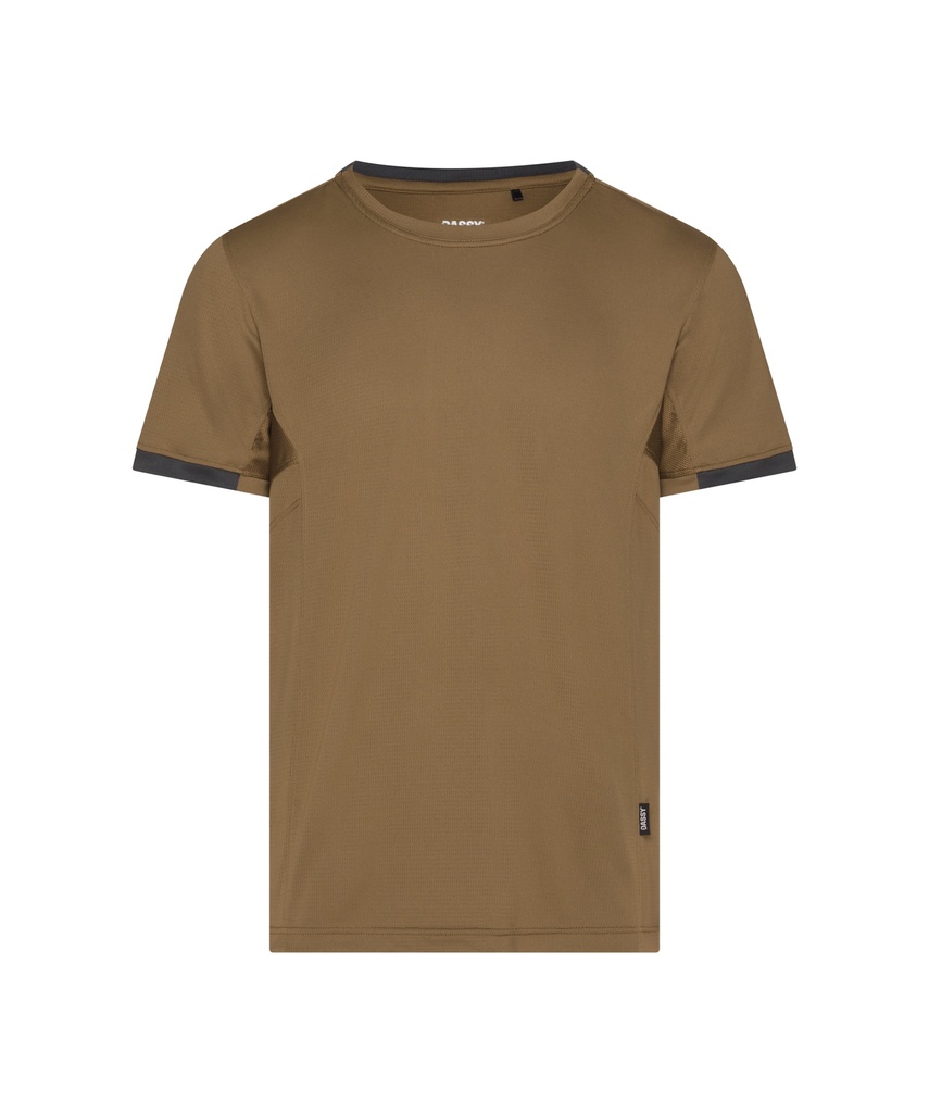 DASSY® Nexus Next T-shirt leembruin/antracietgrijs