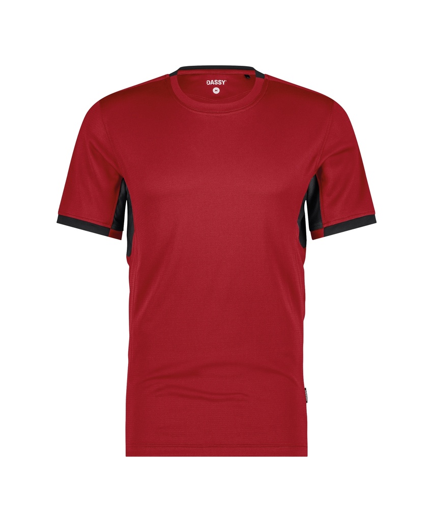 DASSY® Nexus Next T-shirt rood/zwart