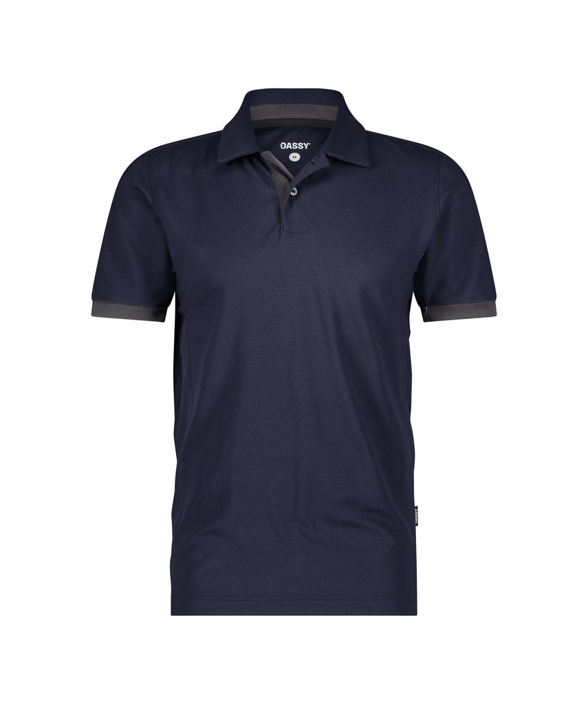 DASSY® Traxion Next Polo nachtblauw/antracietgrijs
