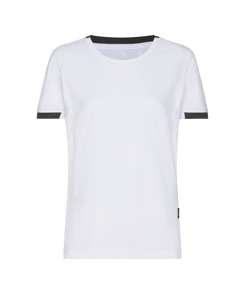DASSY® Nexus Next Women T-shirt voor dames wit/antracietgrijs