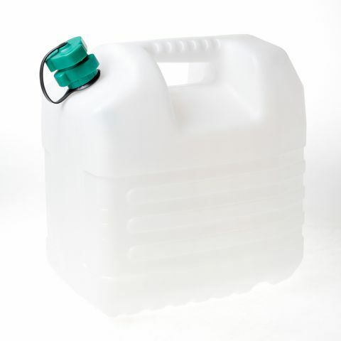 JERRYCAN MET SCHENKTUIT 20L WIT