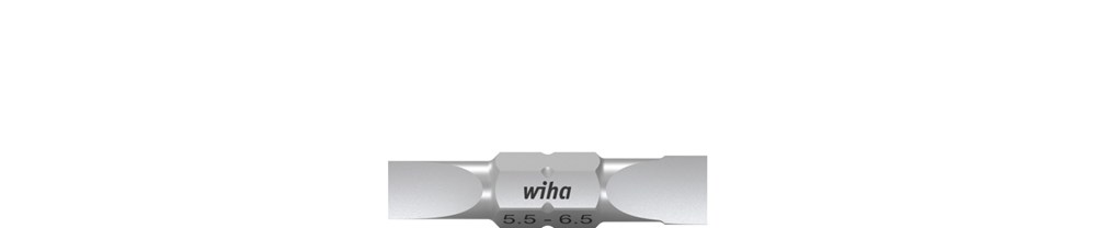 WIHA 7410 SL5,5 - 6,5 dubbelbit 30mm (per stuk)