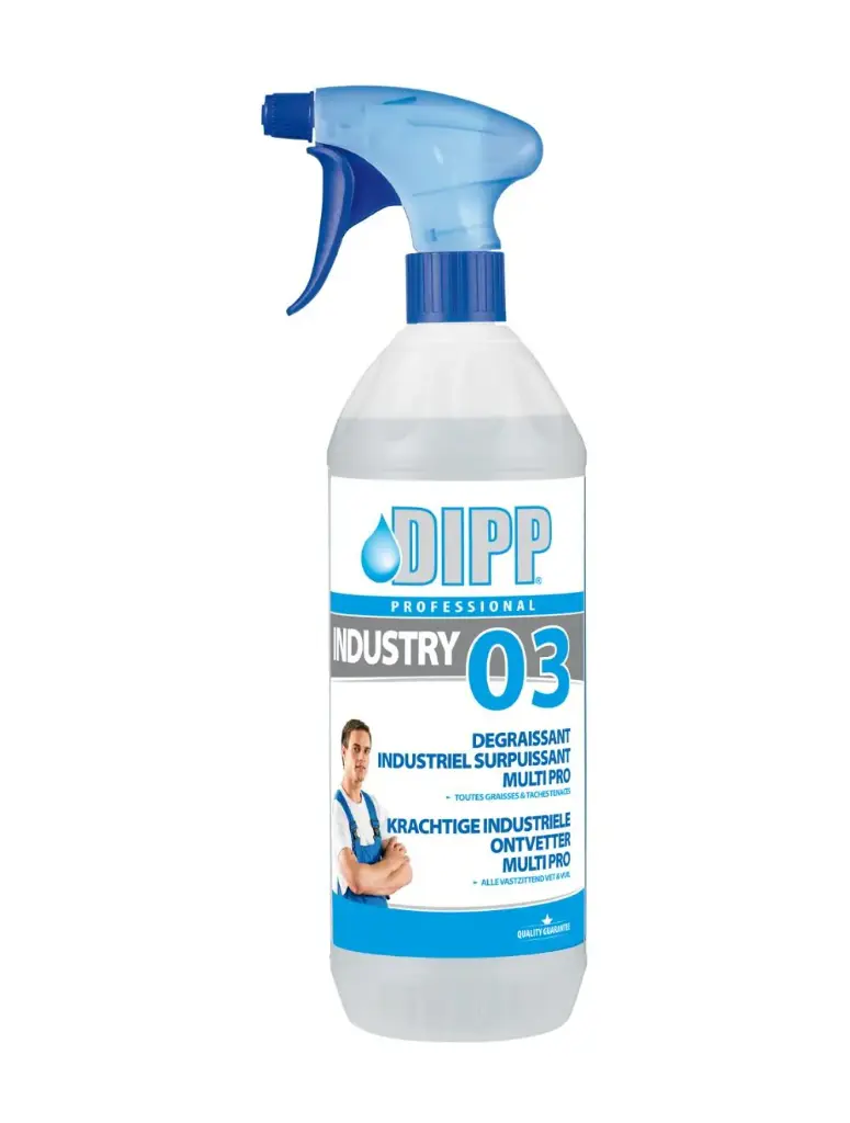 DIPP N°03 Krachtige industriele ontvetter SPRAY multi pro 1l