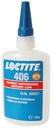 LOCTITE 406 Snellijm voor kunststof en rubber fl. 100g