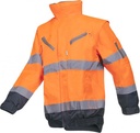 Sioen 364A Campbell hi-vis winter werkjas Oranje/Donkerblauw