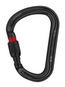 PETZL william screw-lock biner black