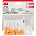 3M™ Oordoppen 1100 met opbergdoos, 1 set met 4 paar (94-105 dB)