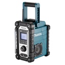 MAKITA DMR116 Werfradio met FM/AM. Werkt op LXT-accu's 14,4/18 V, G-batterij 14,4/18 V en netstroom.