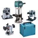 MAKITA RT0702CX3J Boven- en kantenfrees (4 in 1) 710W. Geleverd met spantang 6 mm en 8 mm in Makpac.