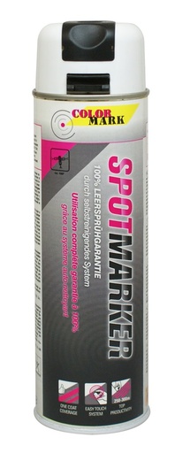 [MOT201554] COLORMARK Spotmarker wit 500ml