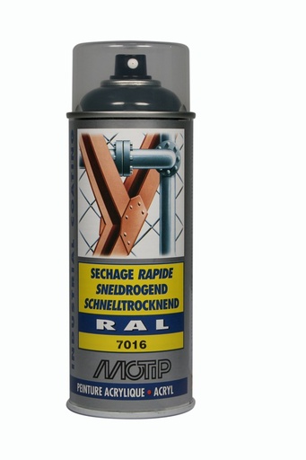 [MOT07027] MOTIP Industrielak spuitbus 400ml ral 7043 grijs