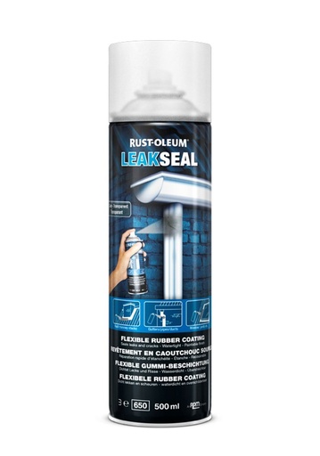 [3410] RUST-O-LEUM 3410 Leakseal transparant spuitbus 500ml