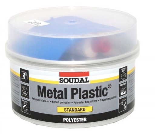 [SOU103420] SOUDAL 1kg Metal plastic grey 30004
