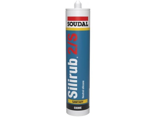 [SOU101989] SOUDAL 300ml silirub 2s white
