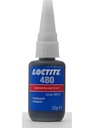 LOCTITE 480 Taai elastomeer, langzame uitharding, schokbestendig zwart 20gr