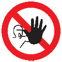 Pictogram verboden toegang PP 200