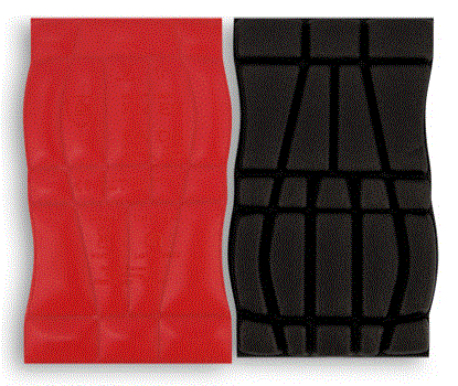 DASSY Fides kniebeschermers VIVID (TYPE 2, LEVEL 1)