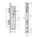 Basi 9585-3020 Insteekbuisframeslot Zilver 92/24/30