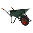 VABOR kruiwagen BOUW R801-PA 2Ply luchtband -  tubeless - PP velg - rollager