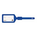 Kevron Bagage tag label blauw 25 stuks zak