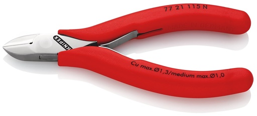 [77 21 115 N] KNIPEX elektronica-zijsnijtang