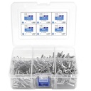 GESIPA Blindklinknagel assortiment AL/ST polygrip (6x 50st)