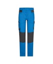 DASSY® Helix Next Werkbroek met stretch azuurblauw/antracietgrijs