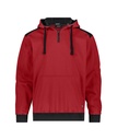 DASSY® Indy Next Sweater met kap rood/zwart