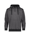DASSY® Indy Next Sweater met kap zwart/antracietgrijs