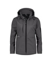 DASSY® Gravity Next Women Softshelljas voor dames antracietgrijs/zwart
