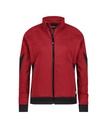 DASSY® Velox Next Women Sweater voor dames rood/zwart