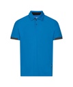 DASSY® Traxion Next Polo azuurblauw/antracietgrijs