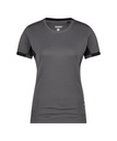 DASSY® Nexus Next Women T-shirt voor dames antracietgrijs/zwart